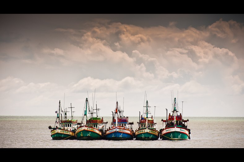 Fishing Boats in Thailand